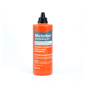 Miclorbic Chlorheksydyna 2% dezynfekcja alkoholowa – clear cup 500 ml