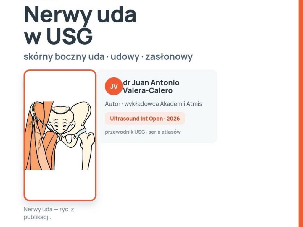 Atlas USG nerwów splotu lędźwiowego